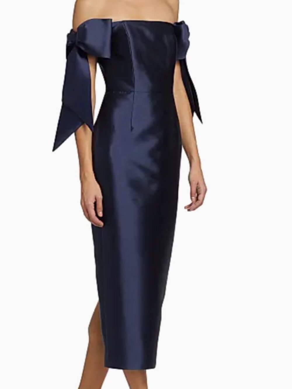 Alexia Maria Isabella Bow Midi Dress